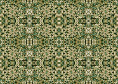 Stilize çiçek süslü Boho tasarlamak