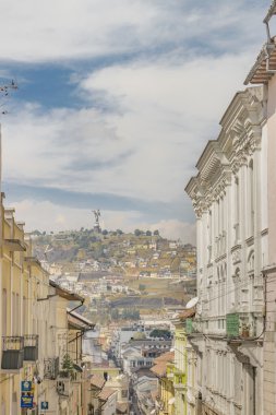 Quito tarihi merkezi Ekvator