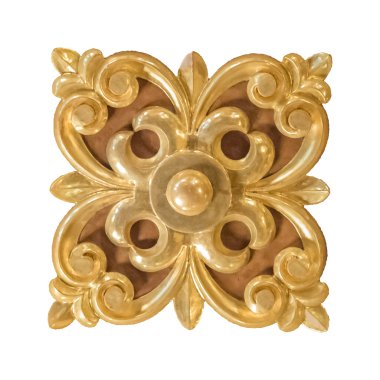 Süslü mozaik nesnesi izole