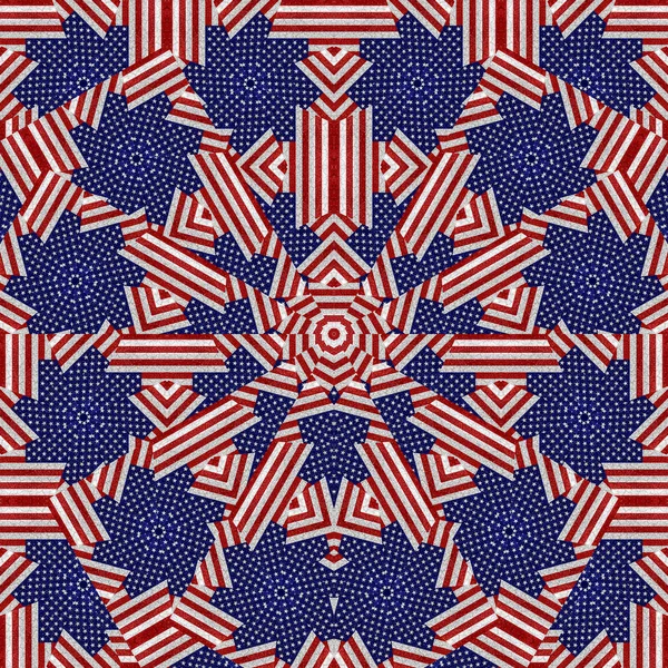 Motivo Usa Grunge Style Pattern — Foto Stock