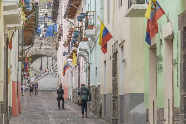 La Ronda Quito Ecuador — Stockfoto