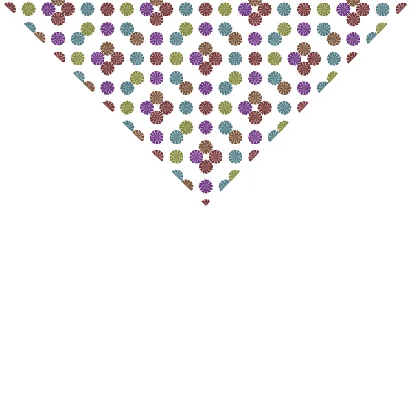 Círculos multicoloed Padrão geométrico — Fotografia de Stock