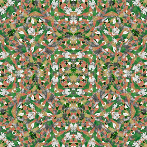 Geometric Intricate Collage Pattern — Stock Photo, Image