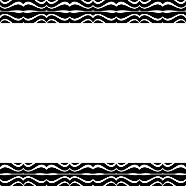 Sfondo bianco con Zebra Borders Pattern — Foto Stock