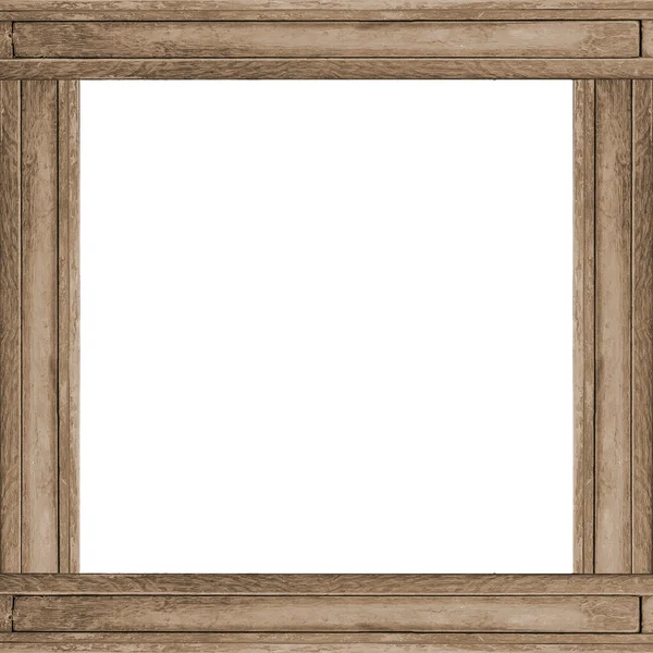 Quadro de madeira fundo quadrado — Fotografia de Stock