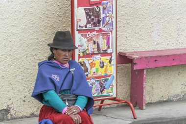 Ekvador yerli yetişkin kadın