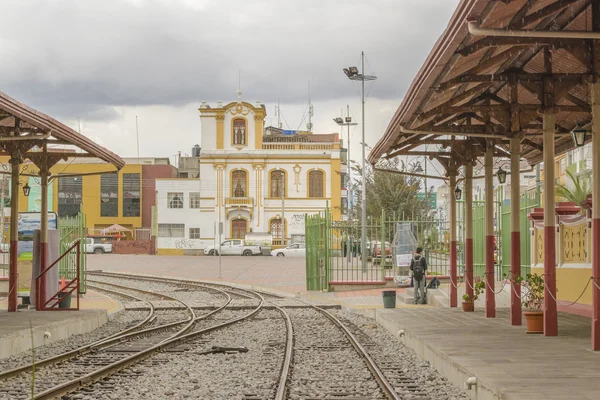 Bahnhof von Riobamba — Stockfoto