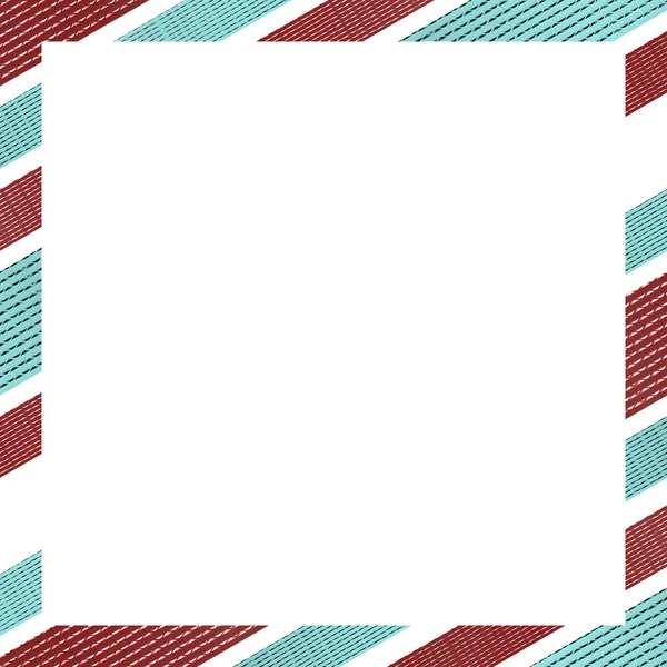 Weißer Hintergrund mit Streifenrändern — Stockfoto