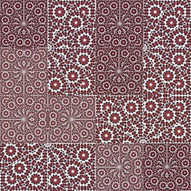 Lüks Patchwork süslü tasarlamak