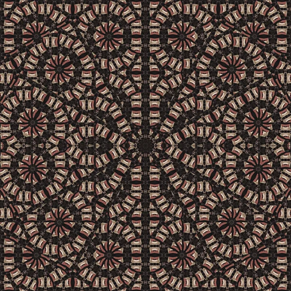 Negrito geométrico sem costura padrão mosaico — Fotografia de Stock