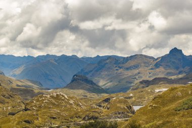 Cajas Milli Parkı Cuenca Ekvador