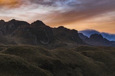Cajas Milli Parkı Cuenca Ekvador