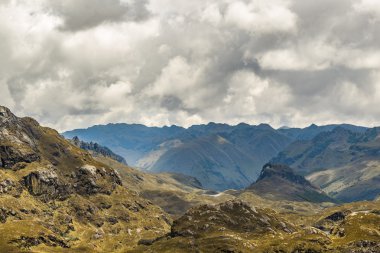Cajas Milli Parkı Cuenca Ekvador