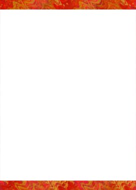 Beyaz arka plan ile dekore edilmiş sınırları