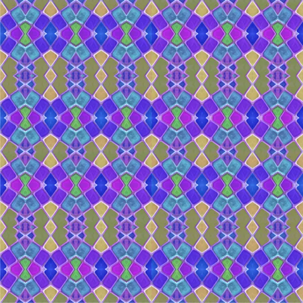 Многоцветный геометрический бесшовный рисунок — стоковое фото