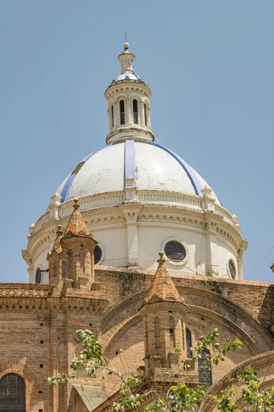 Katedra Niepokalanego Poczęcia Ekwadorze Cuenca — Zdjęcie stockowe