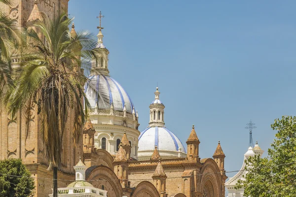 Kathedrale der unbefleckten Empfängnis cuenca ecuador — Stockfoto