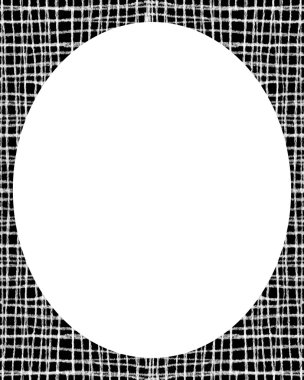 Daire Beyaz çerçeve arka plan ile dekore edilmiş sınırları