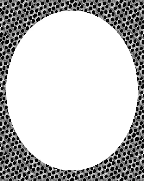 Daire Beyaz çerçeve arka plan ile dekore edilmiş sınırları