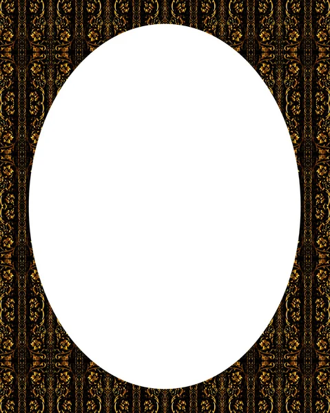 Daire Beyaz çerçeve arka plan ile dekore edilmiş sınırları