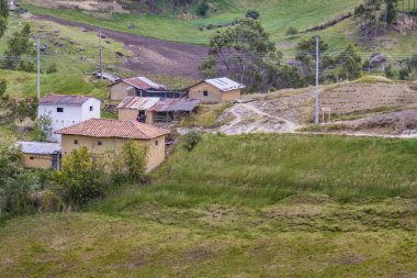 And Şehir peyzaj sahne Azuay Ekvador