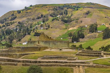 Ingapirca Inca Azuay Ekvador'da Harabeleri