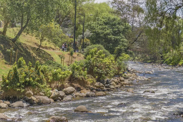 Tomebamba River Cuenca Ecuador — Stock Photo, Image