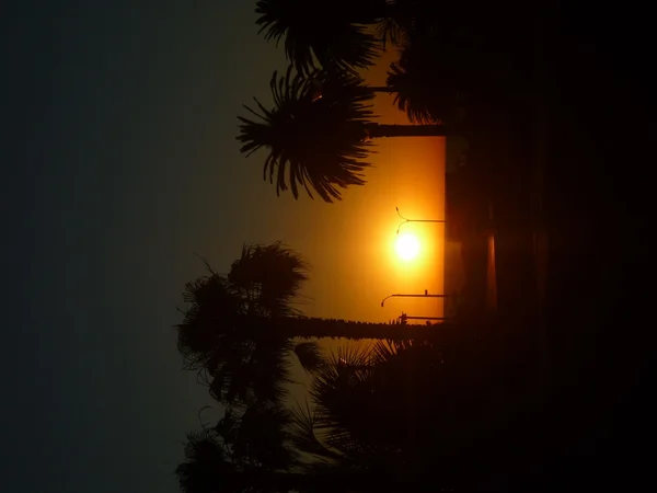 Montevideo Boardwalk Scena al tramonto — Foto Stock