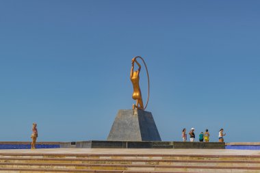 Anıt kadınlar Fortaleza Brezilya
