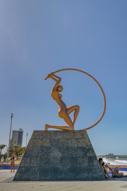 Anıt kadınlar Fortaleza Brezilya