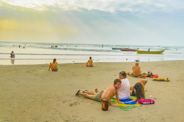 Personas en Jericoacoara Beach Brasil —  Fotos de Stock