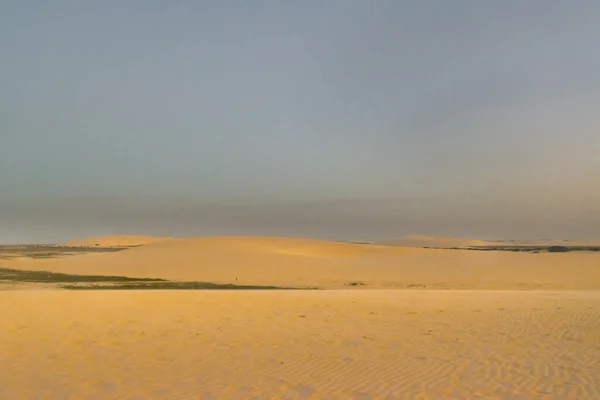 Paisaje de dunas en Jericoacoara Brasil — Foto de Stock