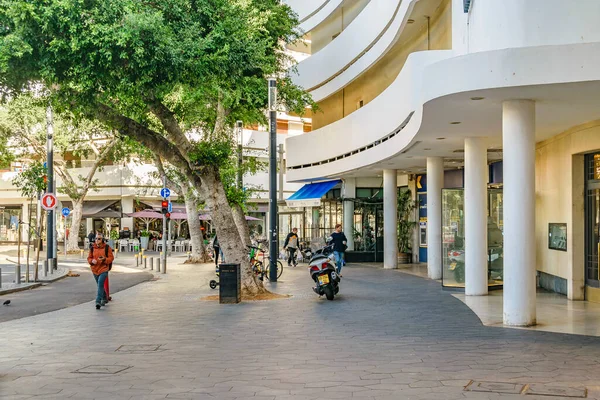 Tel Aviv Israel December 2019 Urban Day Scene Het Beroemde — Stockfoto