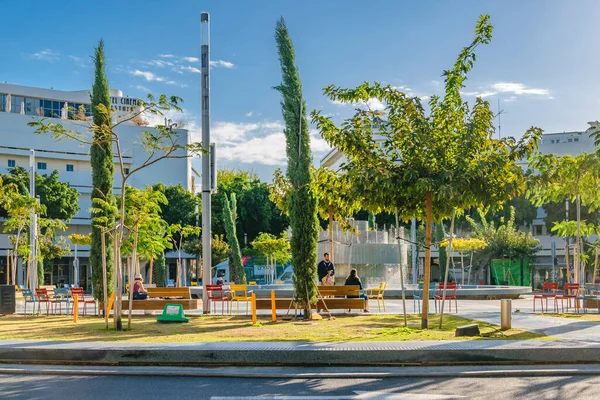 Tel Aviv Israel December 2019 Urban Day Scene Het Beroemde — Stockfoto