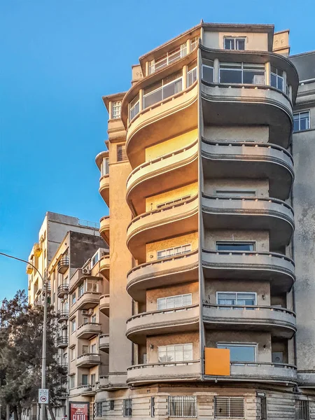 Montevideo Uruguay August 2020 Apartment Buildings Ciudad Vieja Neighborhood Montevideo — 图库照片