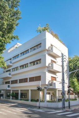 Bauhaus stili dış görünüş, tel aviv, İsrail