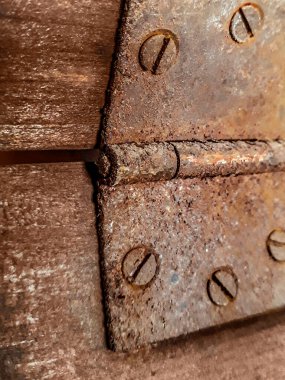 Boş ver ahşap montajı. Ayrıntılı fotoğrafı kapat.