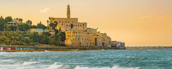 Escena Día Soleado Viejo Paisaje Urbano Jaffa Israel —  Fotos de Stock