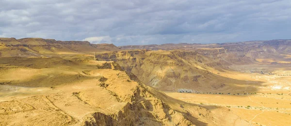Aerial View Masada National Park Judea Israel — Stock Photo, Image