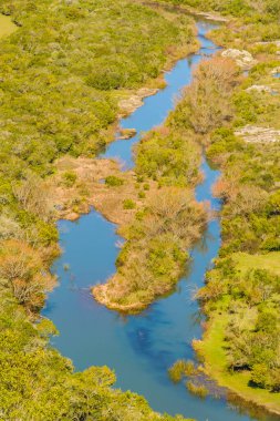 Santa Lucia nehri, arequita milli parkı, lavalleja, uruguay