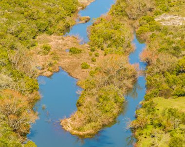 Santa Lucia nehri, arequita milli parkı, lavalleja, uruguay