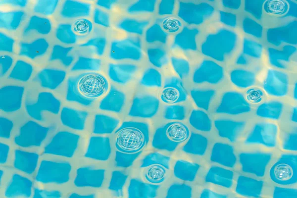 Close Shot Bodem Plastic Zwembad Detail — Stockfoto
