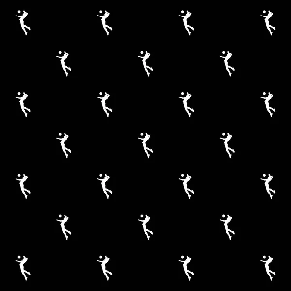 Простой Бесшумный Рисунок Черно Белых Цветах — стоковое фото