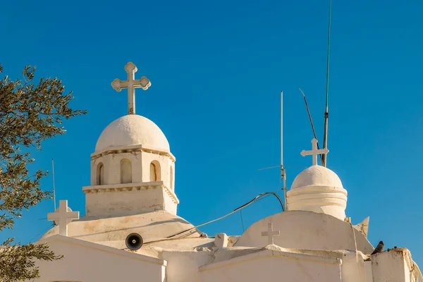 Exterieur Uitzicht Heilige Isidore Heilige Kerk Lycabettus Heuvel Athens Griekenland — Stockfoto