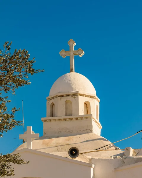 Exterieur Uitzicht Heilige Isidore Heilige Kerk Lycabettus Heuvel Athens Griekenland — Stockfoto