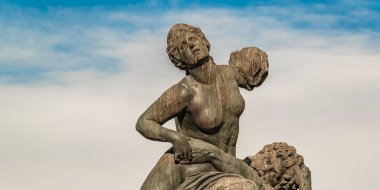 Neoklasik stilde insanlar heykel, atletler, Yunanca