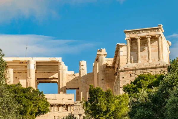 Architectural Detail Acropolis Site Athens Greece — Stock Photo, Image