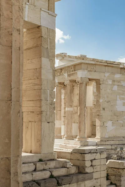 Architectural Detail Acropolis Site Athens Greece — Stock Photo, Image