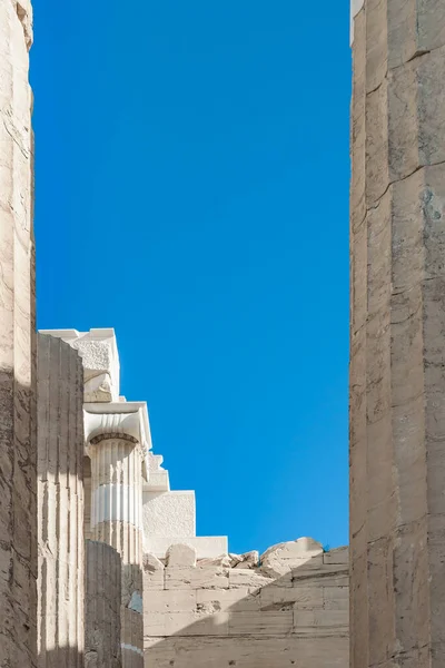 アクロポリスのサイトで建築の詳細 アテネ ギリシャ — ストック写真