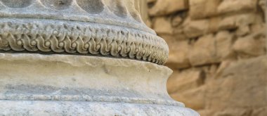 Akropolis sahasında mimari detay, Atina, Yunanistan